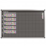 Klassen-Plantafel,  8 Stunden Mo-Fr, für 40 Klassen, 103x177 cm, 